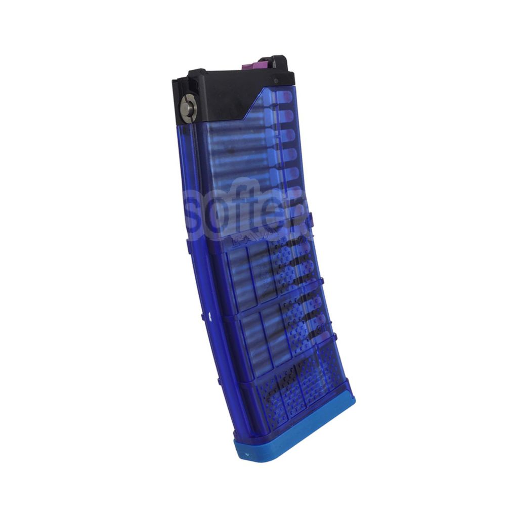 CYMA Lancer Systems L5AWM 5.56 30 Billes Gaz Chargeur Convient pour CYMA CGS Tokyo Marui M4 M16 Série MWS GBB Fusil Airsoft