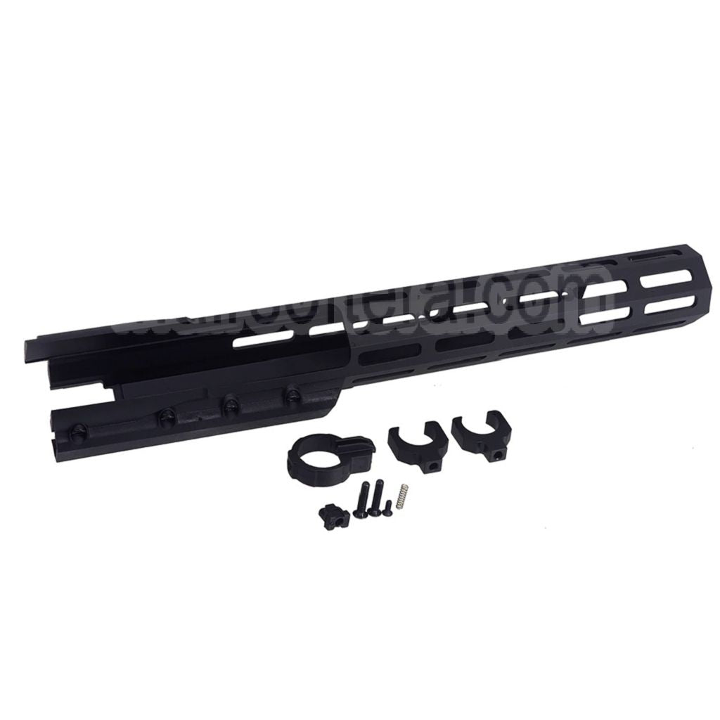 CYMA Dragunov SVU M-Lok Rail de Garde-Main Convient pour CYMA Dragunov SVU Bullpup Série AEG Sniper Fusil Airsoft Noir