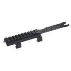 CYMA 215mm Extended Top Rail Viseur Montage Convient pour CYMA Tokyo Marui MP5K Série AEG Fusil Airsoft Noir