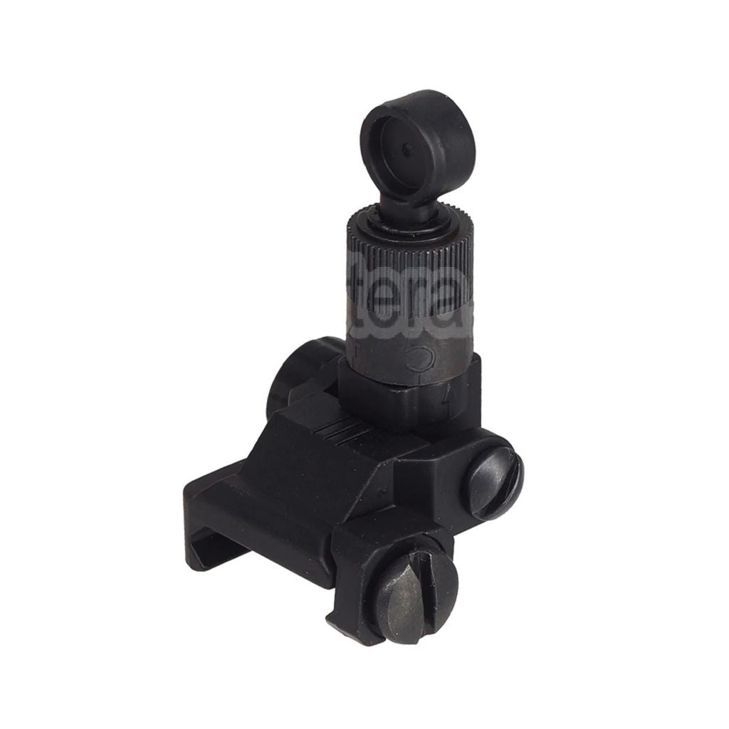 CYMA KAC Style Micro 600m Hausse Rabattable Convient pour 20mm 1913 Picatinny Rail M4 M16 AEG Fusil Airsoft