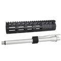 CYMA CGS Noveske N4 9.5 M-Lok Rail de Garde-Main avec Canon Extérieur Convient pour CYMA CGS AR M4 Tokyo Marui M4 MWS GBB Fusil Airsoft