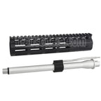 CYMA CGS Noveske N4 9.5 M-Lok Rail de Garde-Main avec Canon Extérieur Convient pour CYMA CGS AR M4 Tokyo Marui M4 MWS GBB Fusil Airsoft