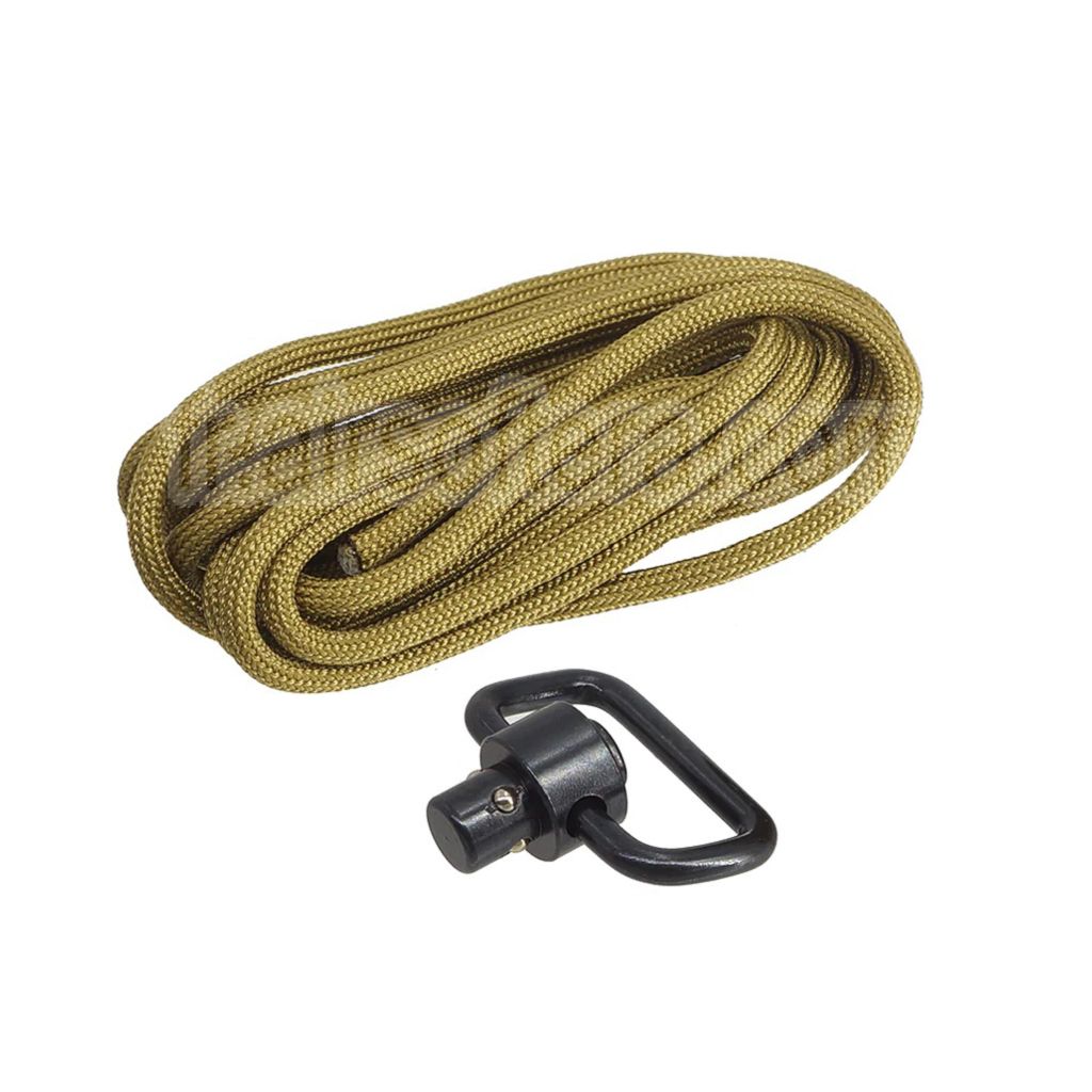 APS RS-4 Rétractable Butt Crosse avec QD Sangle Montage et Paraco Billes Convient pour M4 AEG Buffer Tube Fusil Airsoft Noir