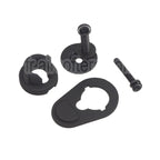 APS Métal Pliable Crosse Adaptateur Convient pour APS PER EMG GBox M4 Série GBB Fusil Airsoft Noir