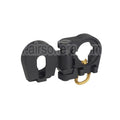 APS Métal Pliable Crosse Adaptateur Convient pour APS Tokyo Marui M4 Série AEG Fusil Airsoft Noir