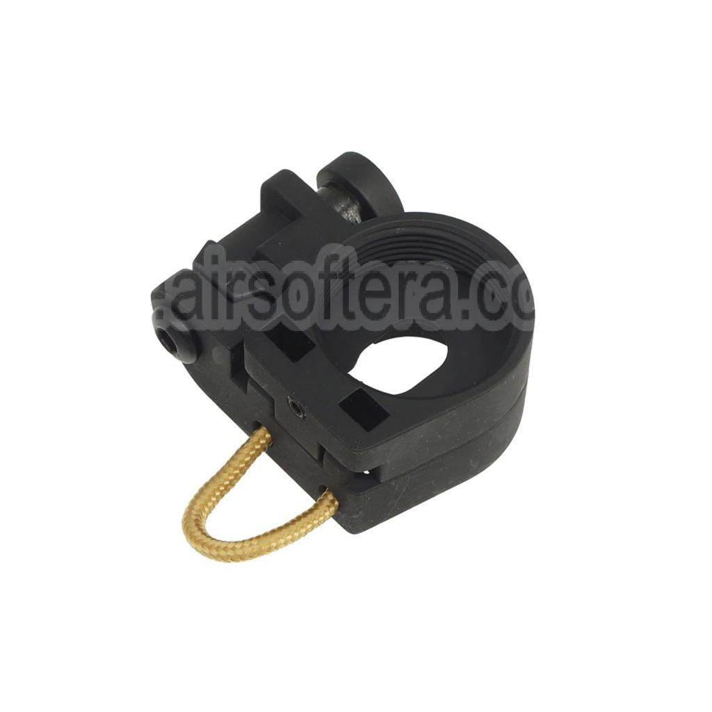 APS Métal Pliable Crosse Adaptateur Convient pour APS Tokyo Marui M4 Série AEG Fusil Airsoft Noir