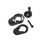 APS Métal Pliable Crosse Adaptateur Convient pour APS Tokyo Marui M4 Série AEG Fusil Airsoft Noir
