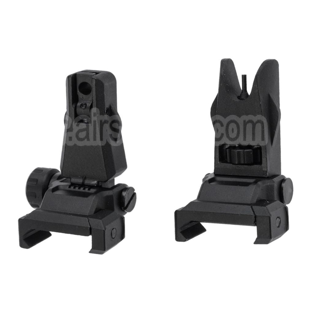APS New Hawk Guidon Hausse Rabattable Convient pour 20mm 1913 Picatinny Rail M4 M16 AEG Fusil Airsoft