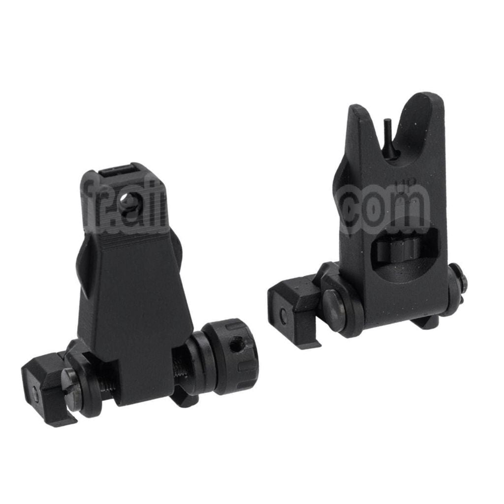 APS New Hawk Guidon Hausse Rabattable Convient pour 20mm 1913 Picatinny Rail M4 M16 AEG Fusil Airsoft