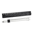 CYMA CGS Noveske N4 13.5 M-Lok Rail de Garde-Main avec Canon Extérieur Convient pour CYMA CGS AR M4 Tokyo Marui M4 MWS GBB Fusil Airsoft