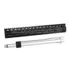 CYMA CGS Noveske N4 13.5 M-Lok Rail de Garde-Main avec Canon Extérieur Convient pour CYMA CGS AR M4 Tokyo Marui M4 MWS GBB Fusil Airsoft