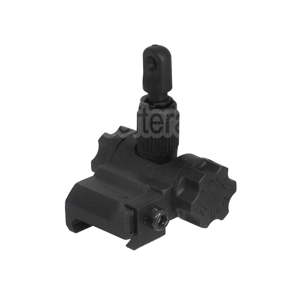 CYMA Plastique SCAR Rabattable Hausse Convient pour 20mm 1913 Picatinny Rail AEG Fusil Airsoft