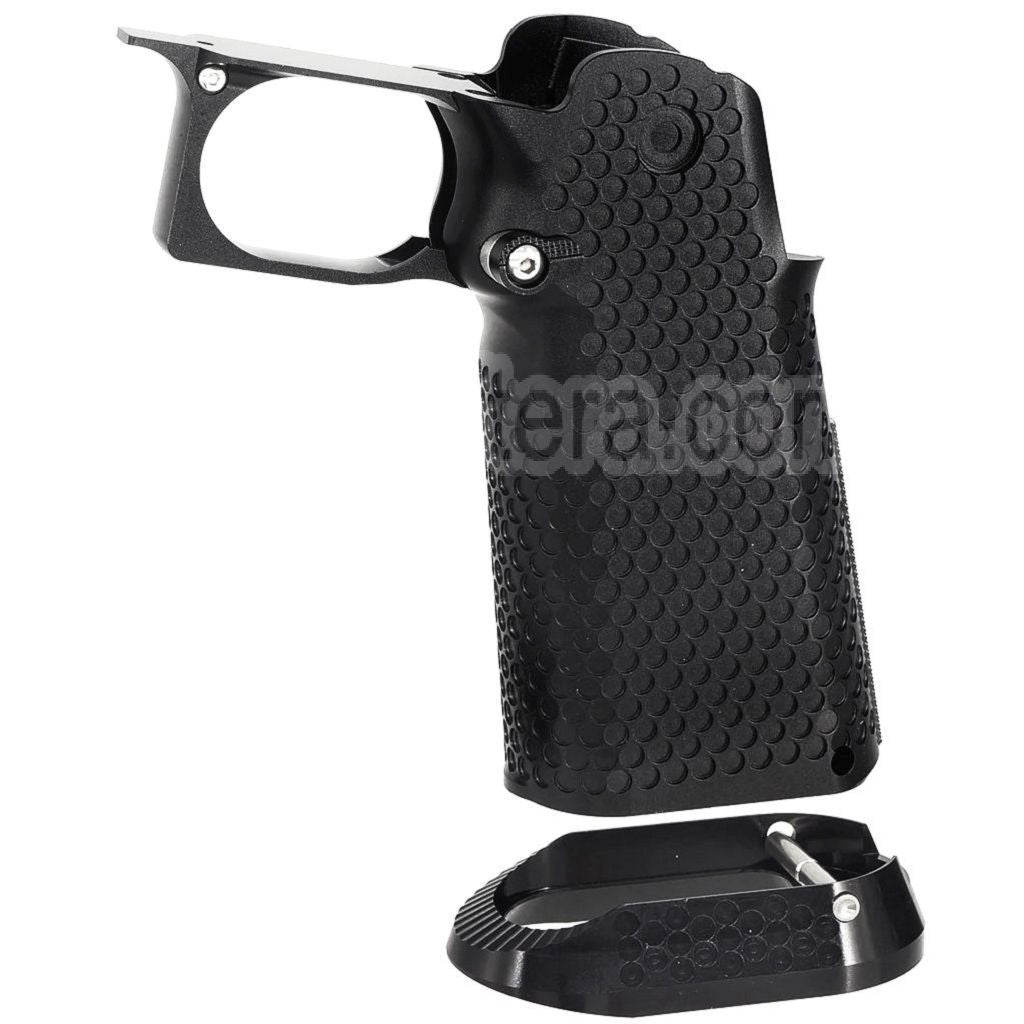 5KU CNC Aluminium Pistolet Poignée Le Châssis Ensemble Infinity Style Type-1 Convient pour Tokyo Marui Hi-Capa 5.1 4.3 Série GBB Pistolet Airsoft