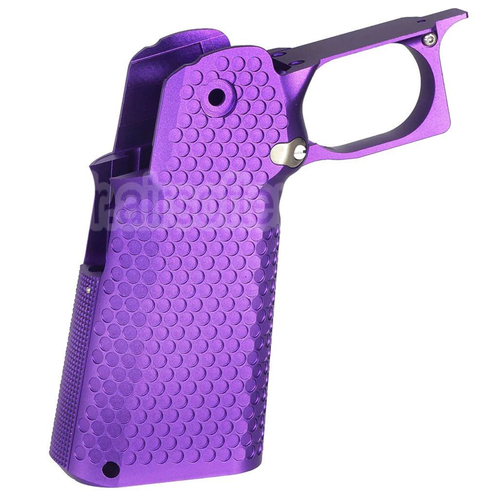 5KU CNC Aluminium Pistolet Poignée Le Châssis Ensemble Infinity Style Type-1 Convient pour Tokyo Marui Hi-Capa 5.1 4.3 Série GBB Pistolet Airsoft