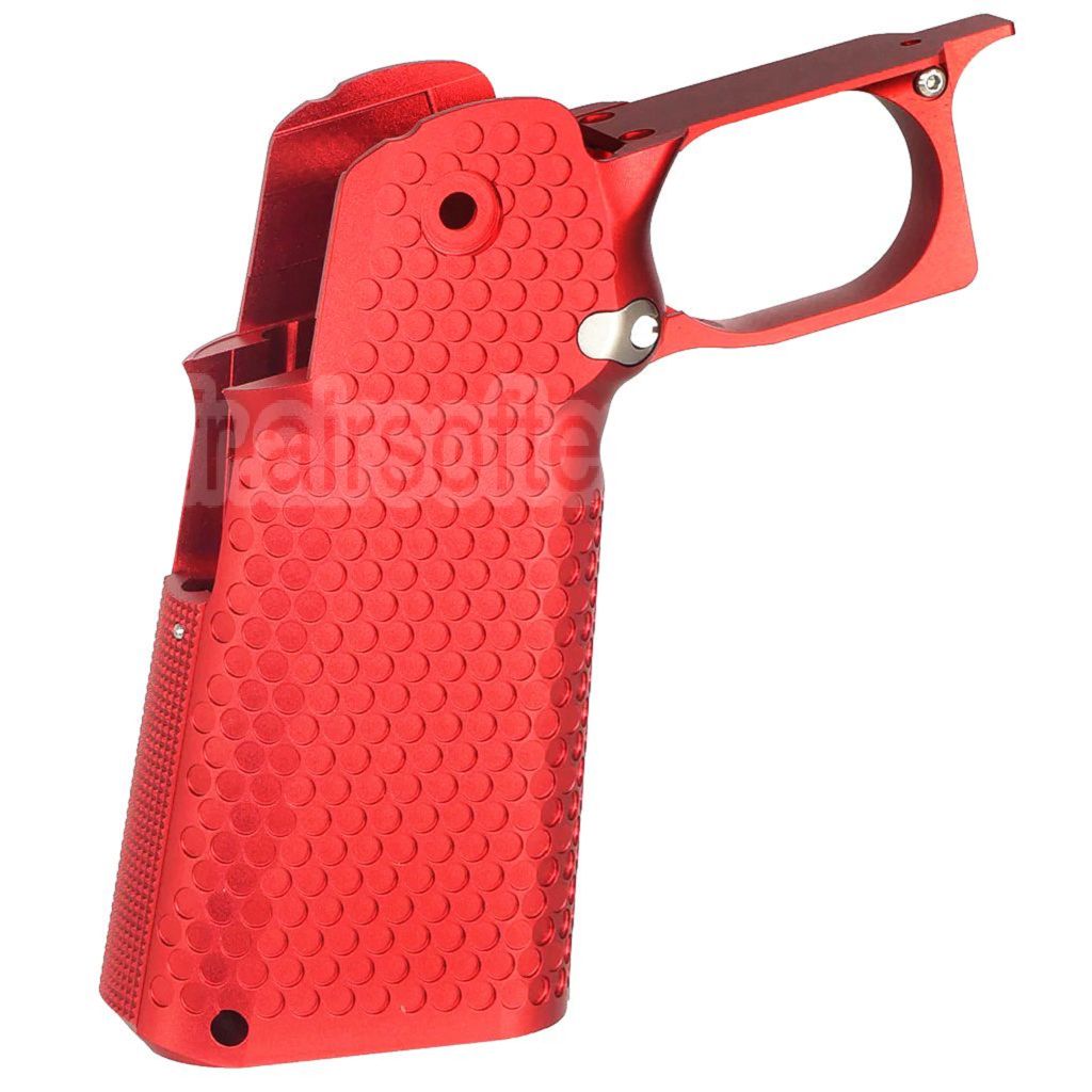 5KU CNC Aluminium Pistolet Poignée Le Châssis Ensemble Infinity Style Type-1 Convient pour Tokyo Marui Hi-Capa 5.1 4.3 Série GBB Pistolet Airsoft