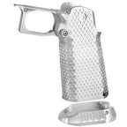5KU CNC Aluminium Pistolet Poignée Le Châssis Ensemble Infinity Style Type-1 Convient pour Tokyo Marui Hi-Capa 5.1 4.3 Série GBB Pistolet Airsoft