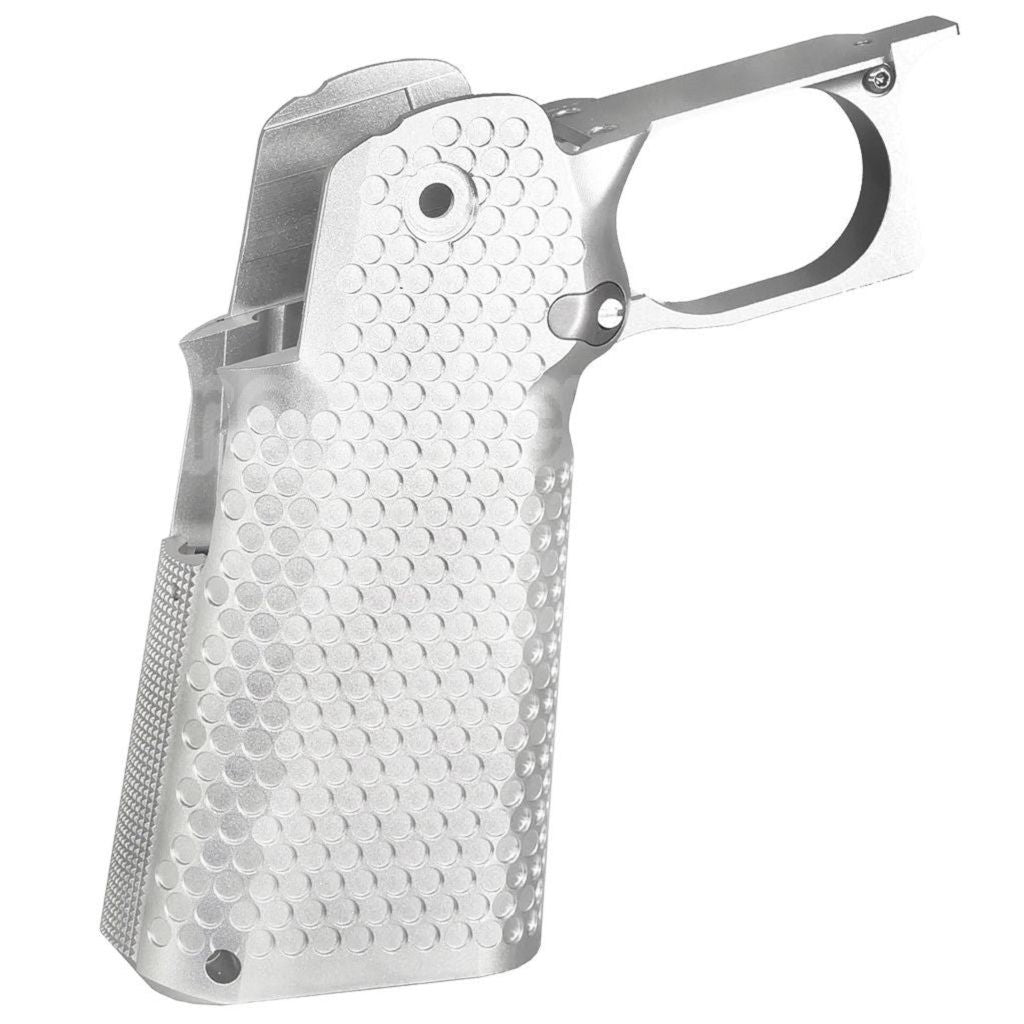5KU CNC Aluminium Pistolet Poignée Le Châssis Ensemble Infinity Style Type-1 Convient pour Tokyo Marui Hi-Capa 5.1 4.3 Série GBB Pistolet Airsoft
