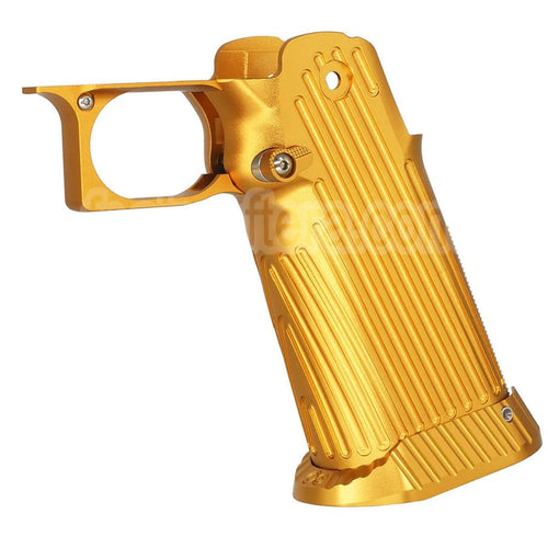 Poignée en aluminium CNC 5KU Type-2, adaptée pour Tokyo Marui Hi-Capa 5.1 4.3 série GBB Pistolets Airsoft