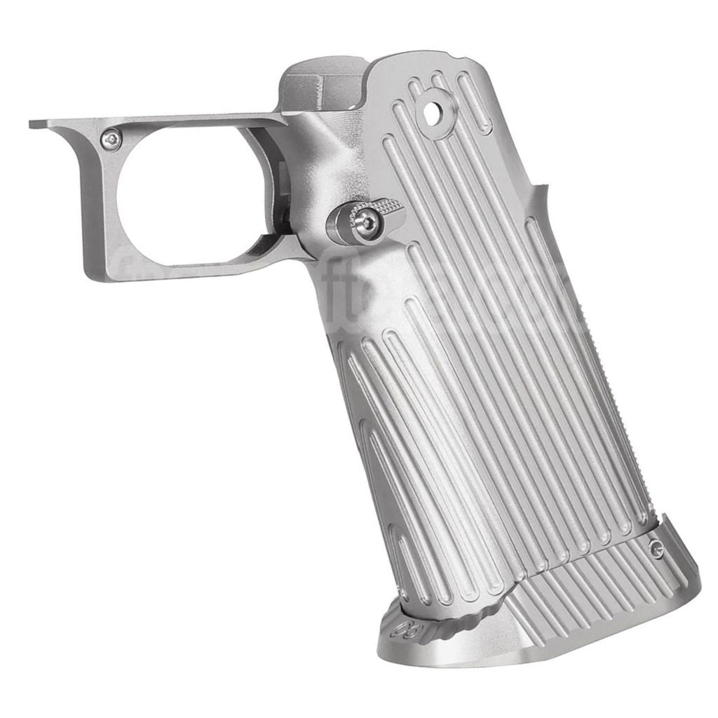 Poignée en aluminium CNC 5KU Type-2, adaptée pour Tokyo Marui Hi-Capa 5.1 4.3 série GBB Pistolets Airsoft