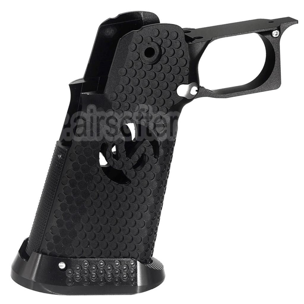 5KU CNC Aluminium Pistolet Poignée Le Châssis Ensemble Infinity Style Type-3 Convient pour Tokyo Marui Hi-Capa 5.1 4.3 Série GBB Pistolet Airsoft