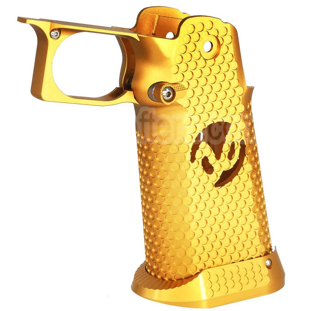 5KU CNC Aluminium Pistolet Poignée Le Châssis Ensemble Infinity Style Type-3 Convient pour Tokyo Marui Hi-Capa 5.1 4.3 Série GBB Pistolet Airsoft