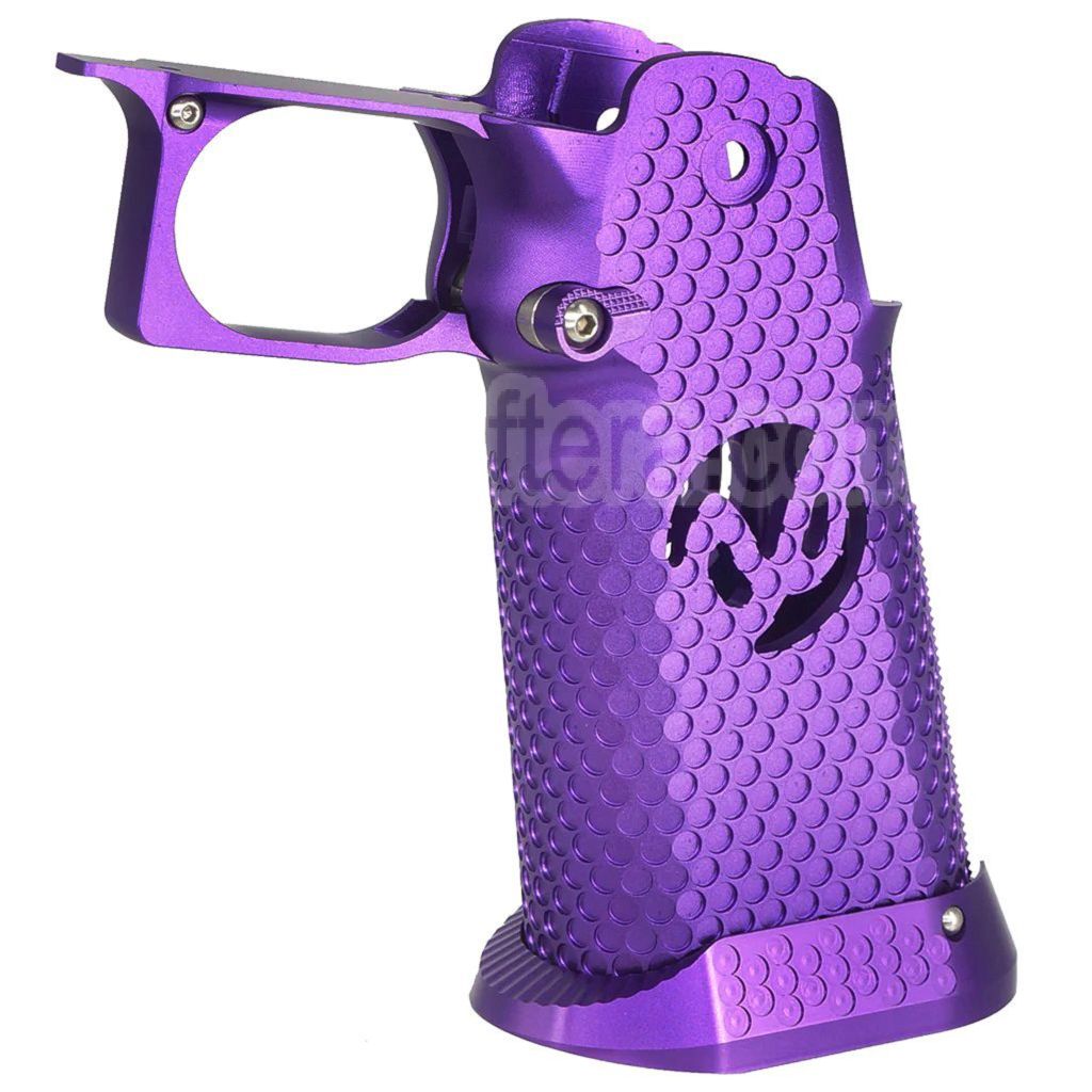 5KU CNC Aluminium Pistolet Poignée Le Châssis Ensemble Infinity Style Type-3 Convient pour Tokyo Marui Hi-Capa 5.1 4.3 Série GBB Pistolet Airsoft