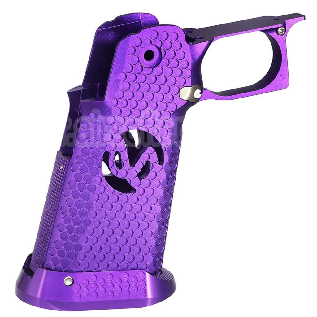 5KU CNC Aluminium Pistolet Poignée Le Châssis Ensemble Infinity Style Type-3 Convient pour Tokyo Marui Hi-Capa 5.1 4.3 Série GBB Pistolet Airsoft