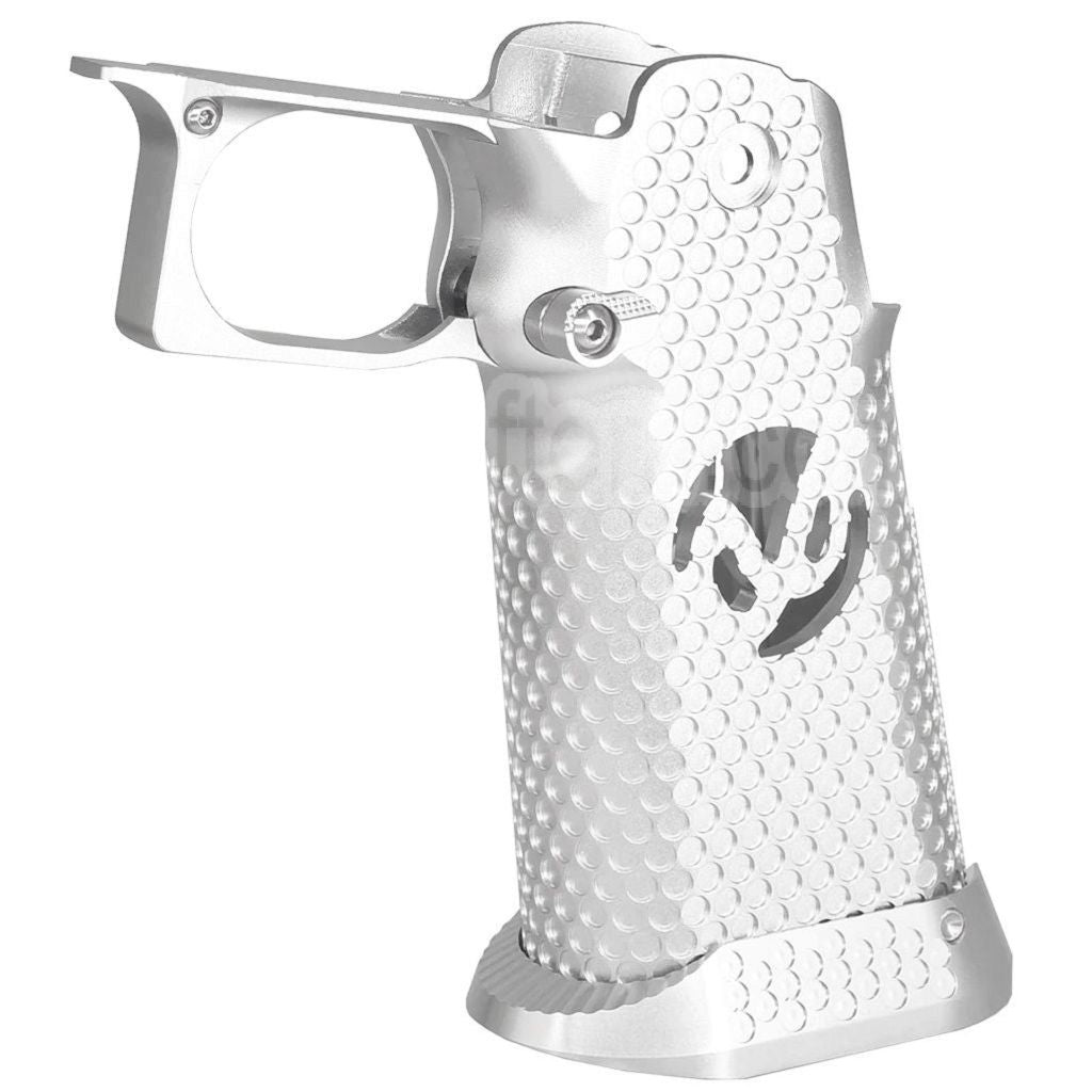 5KU CNC Aluminium Pistolet Poignée Le Châssis Ensemble Infinity Style Type-3 Convient pour Tokyo Marui Hi-Capa 5.1 4.3 Série GBB Pistolet Airsoft