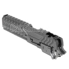 5KU CNC Aluminium Matrix Style Glissière et Milieu Châssis Set Convient pour Tokyo Marui Hi-Capa Série GBB Pistolet Airsoft