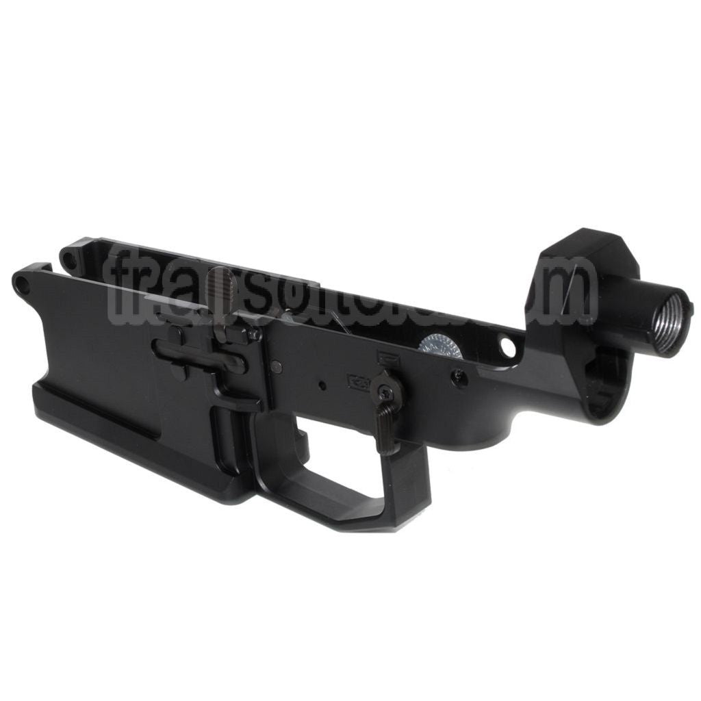 CYMA Bas Métal Boîtier Convient pour CYMA Platinum CM098 SR25 QBS Série AEG Fusil Airsoft Noir