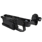 CYMA Bas Métal Boîtier Convient pour CYMA Platinum CM098 SR25 QBS Série AEG Fusil Airsoft Noir