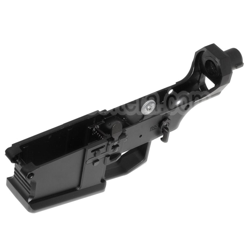 CYMA Bas Métal Boîtier Convient pour CYMA Platinum CM098 SR25 QBS Série AEG Fusil Airsoft Noir