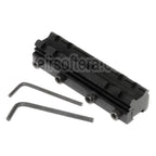 CYMA 20mm Riser Lunette Montage Base Convient pour 12mm Dovetail Montage Noir