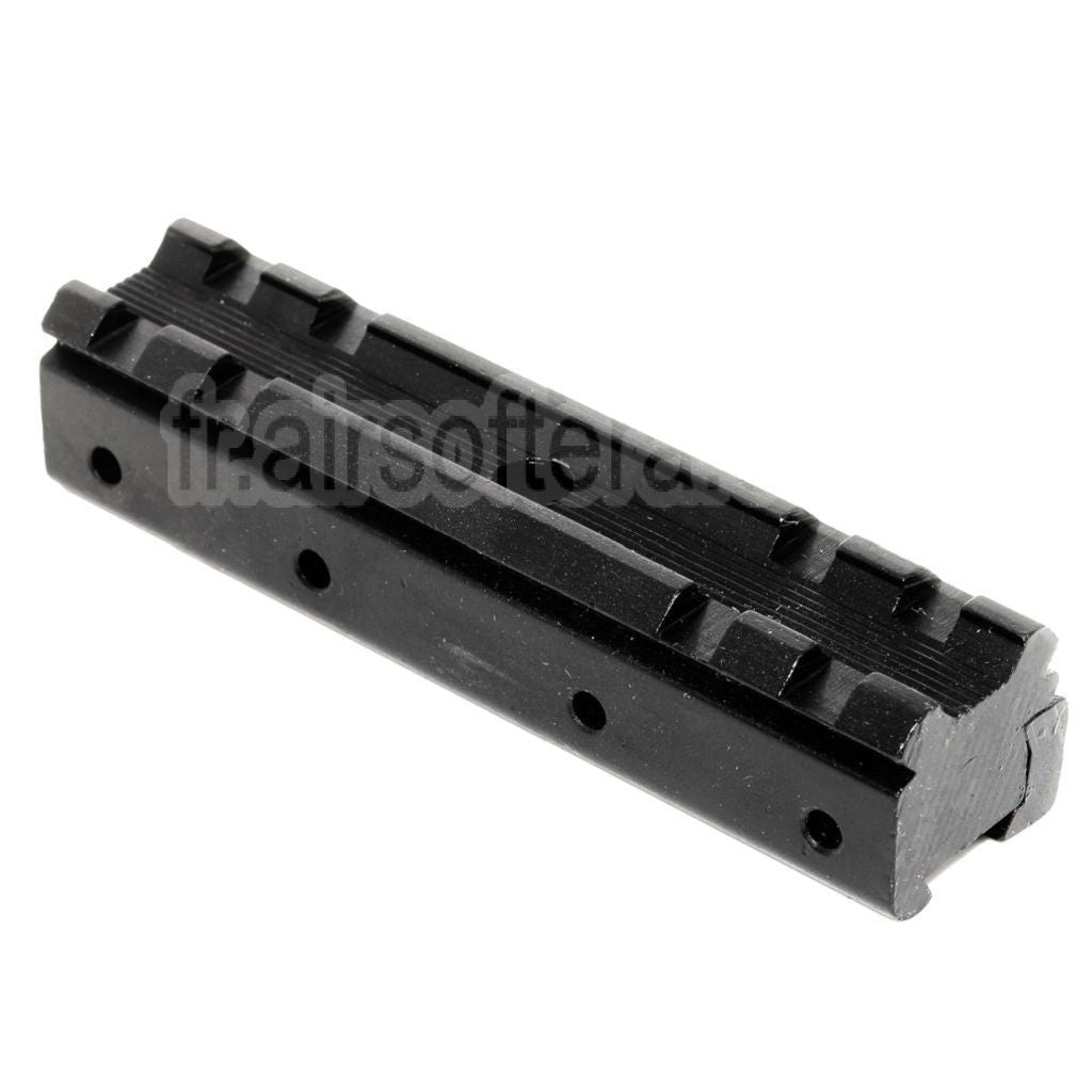 CYMA 20mm Riser Lunette Montage Base Convient pour 12mm Dovetail Montage Noir