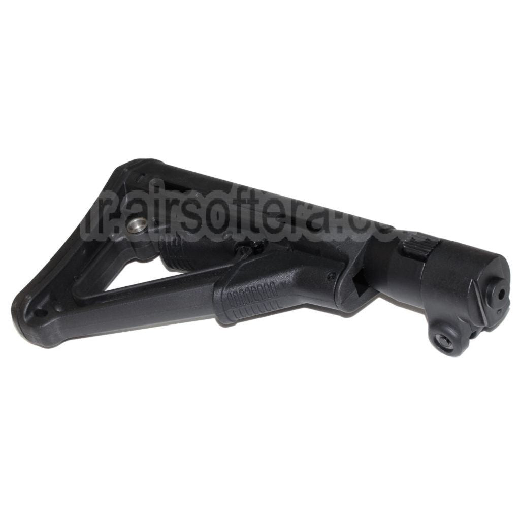 CYMA 6-Positions CTR Style Rétractable Pliable Crosse Convient pour CYMA CM076 AK74 Série AEG Fusil Airsoft Noir