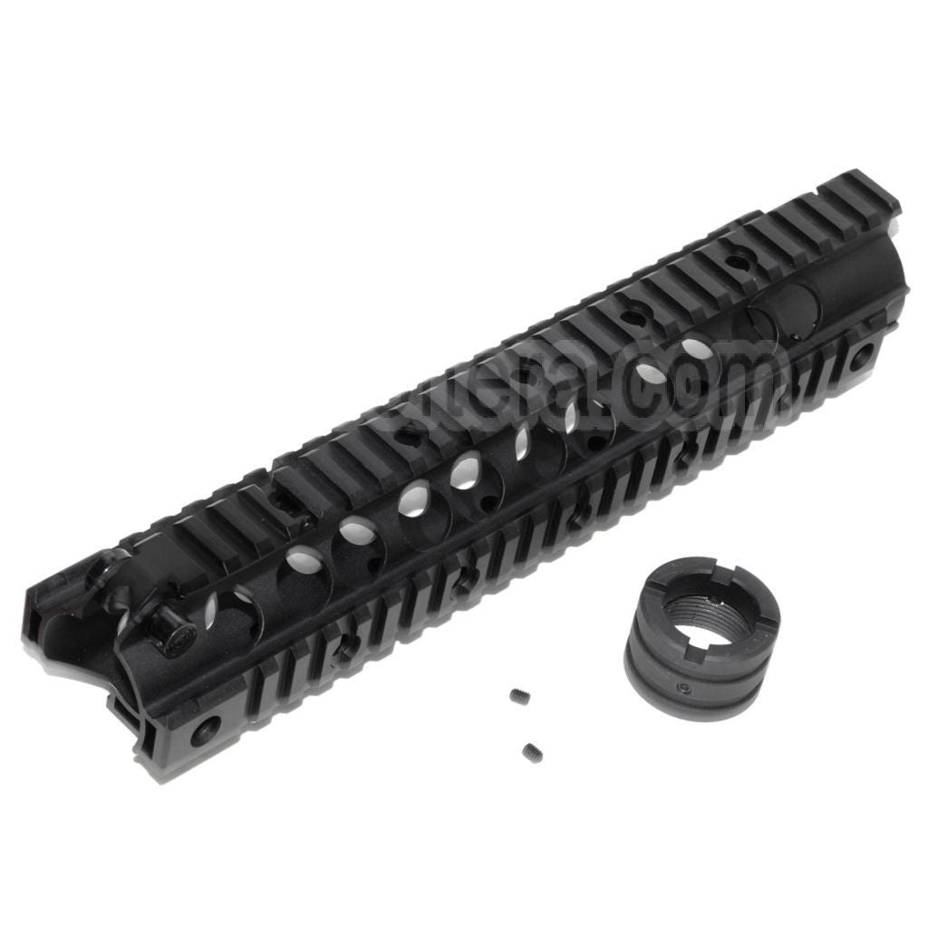 CYMA 273mm SR16 URX II RAS Garde-Main 4-Côtés Rail System Convient pour CYMA Tokyo Marui M4 M16 Série AEG Fusil Airsoft