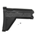 CYMA 180mm Polymère Rétractable Butt Crosse Convient pour CYMA Cybergun SCAR Série AEG Fusil Airsoft Noir
