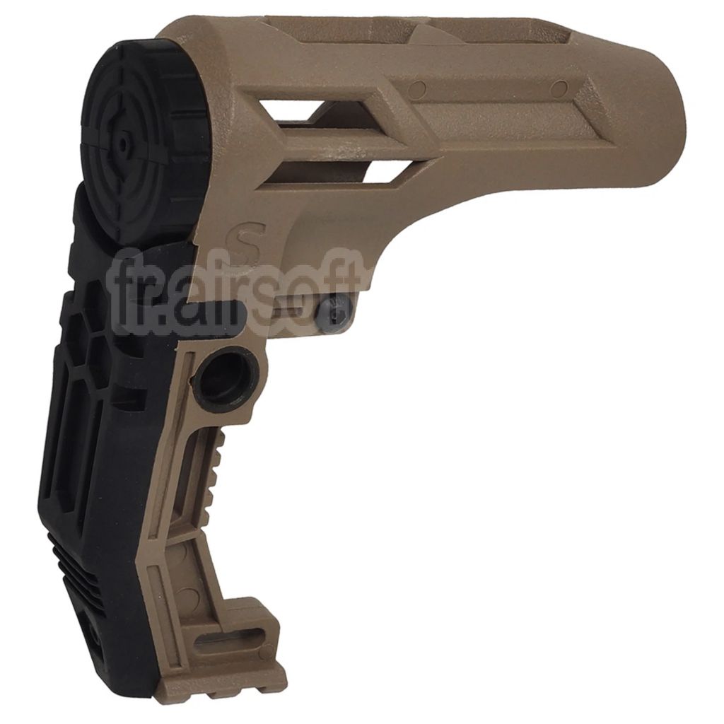 DOUBLE BELL NGEL of Death SBR Crosse Fixe Convient pour Fusil Airsoft Série M4 AEG GBB