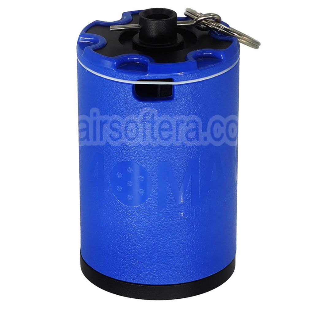 Grenade à impact 40Max WHIRLIGIG 360 degrés réutilisable à billes de gel vert et BB