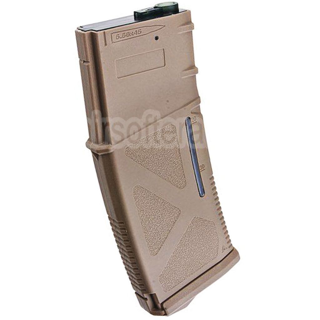 ARCTURUS Échangeable 30/130 Billes Polymère Chargeur Convient pour M4 M16 Série AEG Fusil Airsoft