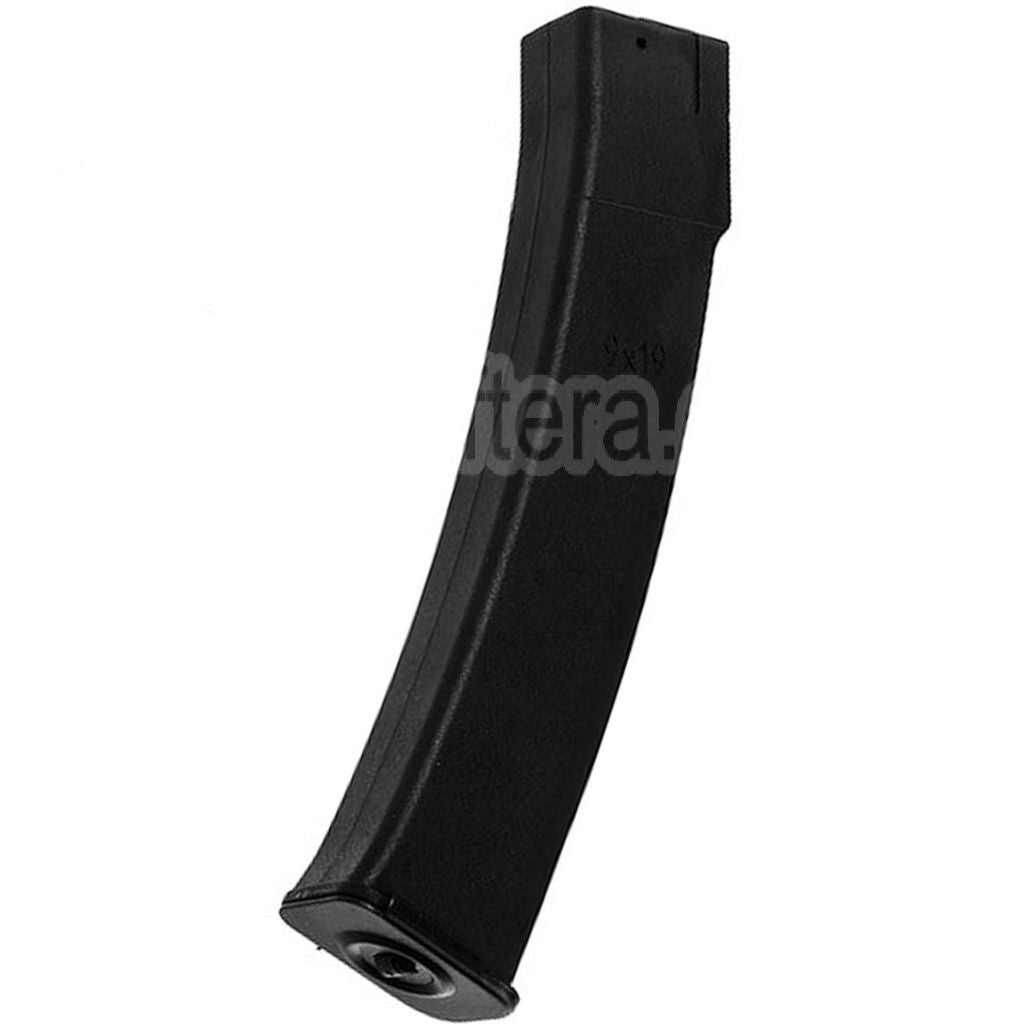 ARCTURUS Échangeable 30/95 Billes Polymère Chargeur Convient pour Arcturus PP19-01 VITYAZ SMG AEG Fusil Airsoft Noir