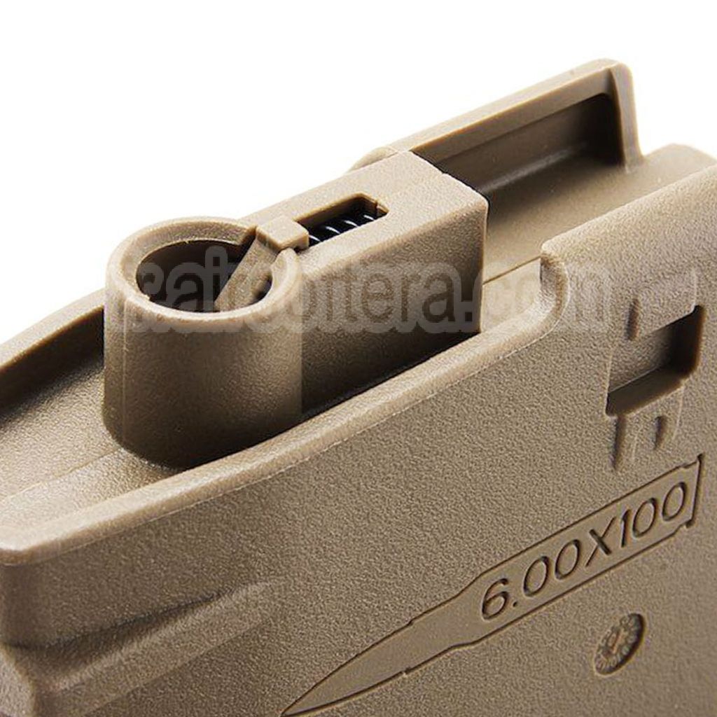 ARES 5 Pièces 130 Billes Mid-Cap Chargeur Convient pour ARES AR308 SR25 M110 Série AEG Fusil Airsoft