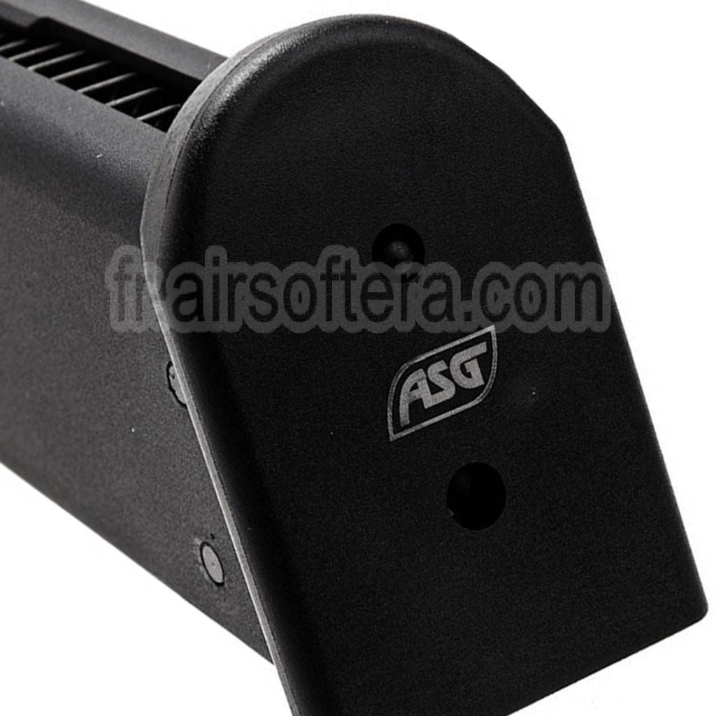 ASG 24 Billes Gaz Chargeur Convient pour ASG B&amp;T USW A1 CZ-75 SP-01 Shadow 2 Série GBB Pistolet Airsoft Noir