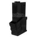 CSI AIRSOFT 225 Billes Polymère Hi-Cap Chargeur Convient pour CSI XR-5 Série AEG Fusil Noir
