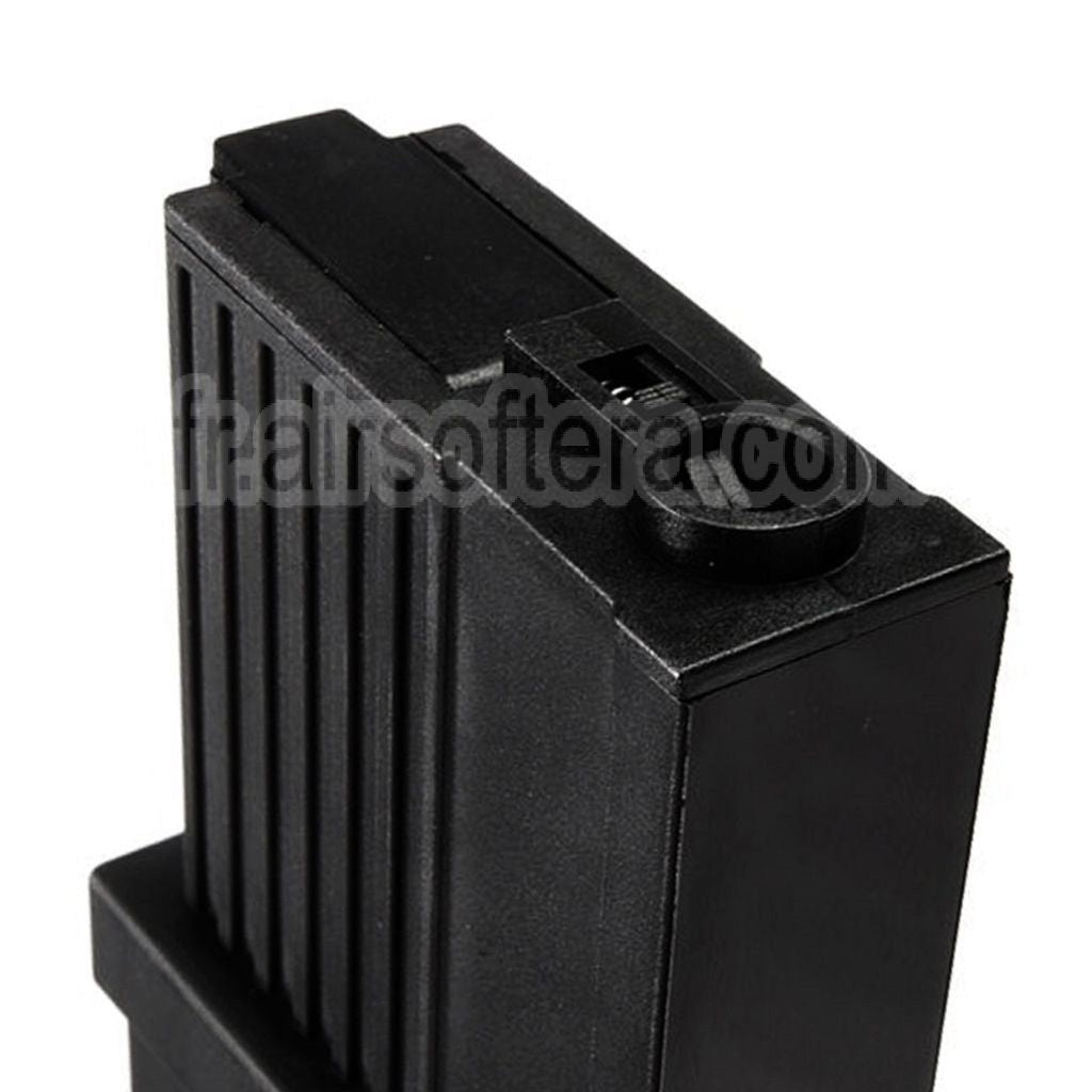 CSI AIRSOFT 225 Billes Polymère Hi-Cap Chargeur Convient pour CSI XR-5 Série AEG Fusil Noir