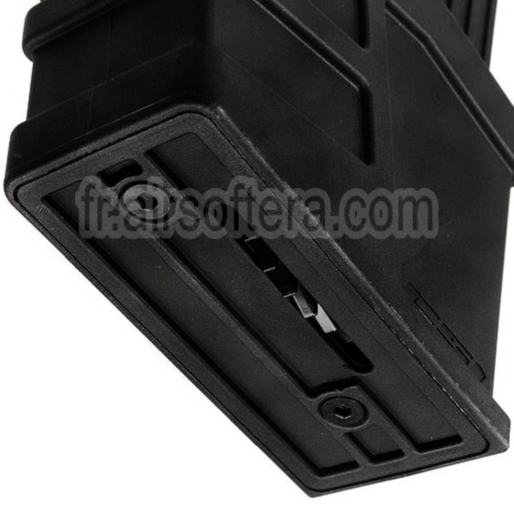 CSI AIRSOFT 225 Billes Polymère Hi-Cap Chargeur Convient pour CSI XR-5 Série AEG Fusil Noir