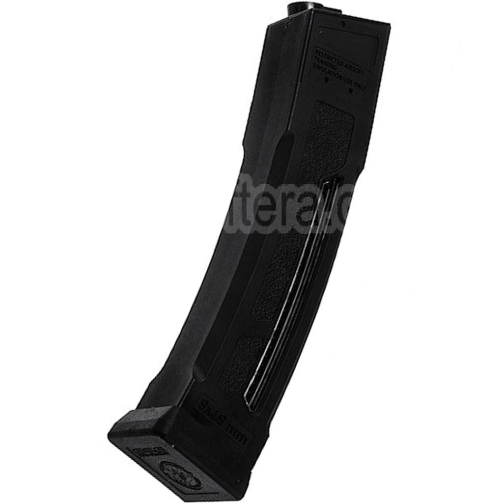 G&amp;G 130 Billes Mid-Cap Chargeur Convient pour G&amp;G PCC45 MXC9 Série AEG SMG Fusil Airsoft Noir