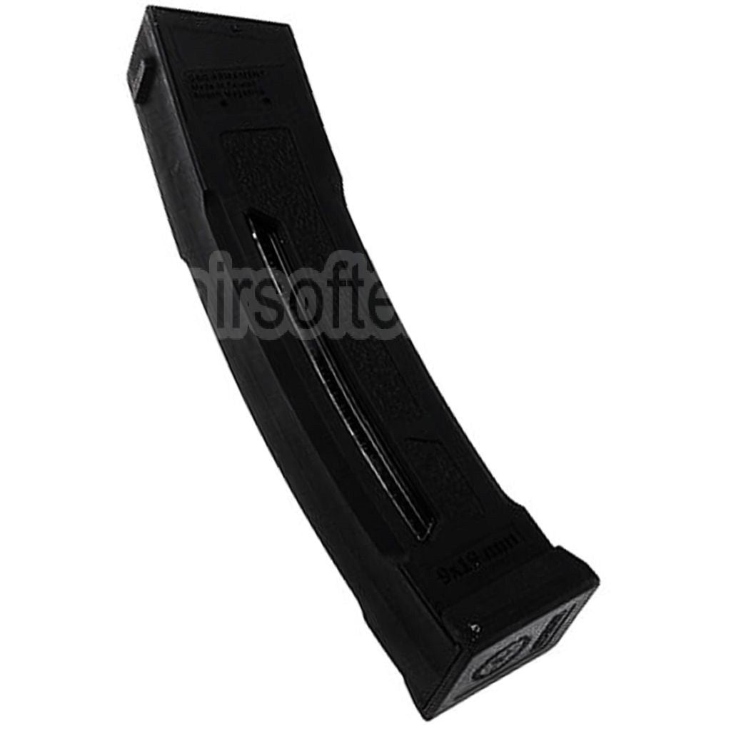 G&amp;G 130 Billes Mid-Cap Chargeur Convient pour G&amp;G PCC45 MXC9 Série AEG SMG Fusil Airsoft Noir
