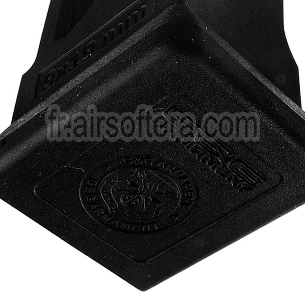 G&amp;G 130 Billes Mid-Cap Chargeur Convient pour G&amp;G PCC45 MXC9 Série AEG SMG Fusil Airsoft Noir