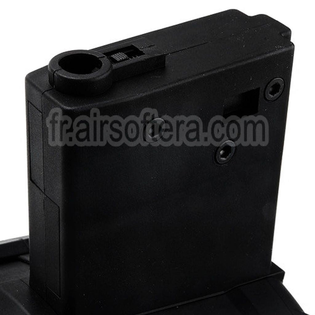G&amp;G 2300 Billes Polymère Chargeur Tambour Convient pour G&amp;G M4 M16 Série AEG Fusil Airsoft Noir